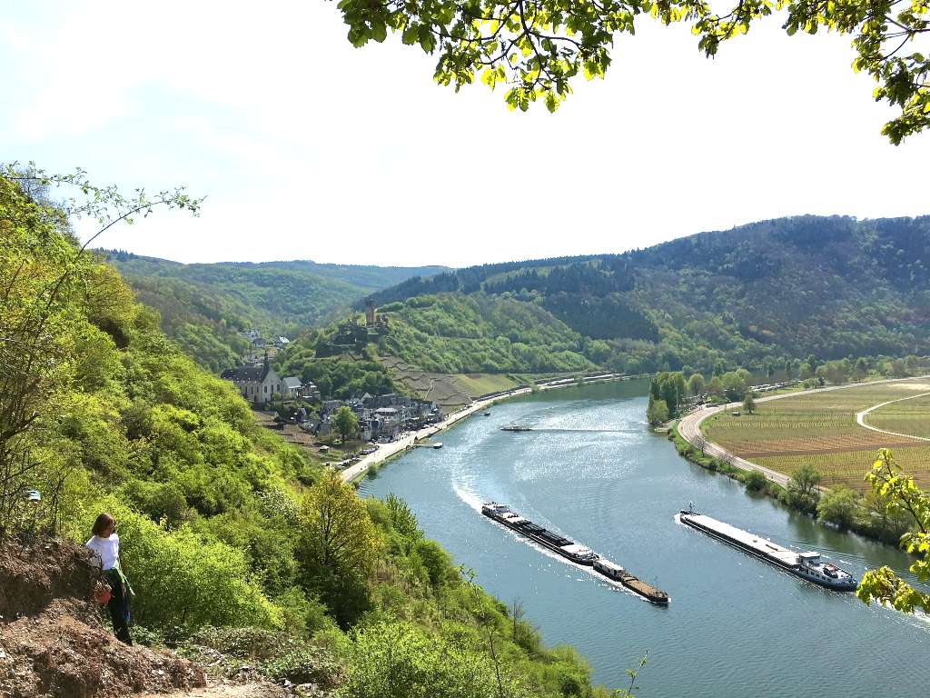 Burg Metternich in Beilstein - Moselurlaub in Ferienhaus Am Moselradweg, Schlossstraße 31, 56856 Zell (Mosel)